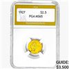 Image 1 : 1927 $2.50 Gold Quarter Eagle PGA MS65