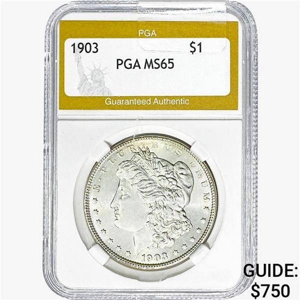 1903 Morgan Silver Dollar PGA MS65
