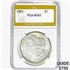 Image 1 : 1903 Morgan Silver Dollar PGA MS65