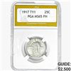 Image 1 : 1917 Standing Liberty Quarter PGA MS65 FH, TY 1