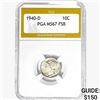 Image 1 : 1940-D Mercury Silver Dime PGA MS67 FSB
