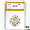Image 1 : 1921 Standing Liberty Quarter PGA MS61
