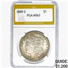 1889-S Morgan Silver Dollar PGA MS63