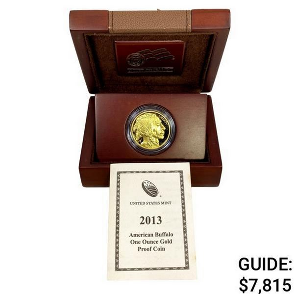 2013 1oz Gold $50 American Buffalo