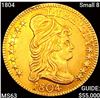 Image 1 : 1804 Small 8 $5 Gold Half Eagle CHOICE BU