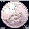 Image 1 : 1874-CC Silver Trade Dollar UNCIRCULATED