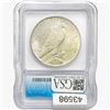 Image 2 : 1922 Silver Peace Dollar ICG MS65