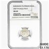 2007-W 1/10oz Platinum $10 NGC MS69 Burnished