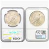 Image 2 : [2]1922 Silver Peace Dollar NGC MS64