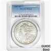 1887-O Morgan Silver Dollar PCGS MS63