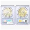 Image 2 : [2]1923 Silver Peace Dollar PCGS MS64