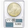 Image 2 : 1925 Silver Peace Dollar PCGS MS63