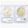 Image 2 : [2]1925 Silver Peace Dollar PCGS MS64