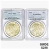 [2]1923 Silver Peace Dollar PCGS MS64