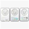 Image 2 : [3]2011-2018 Silver Eagle NGC MS69