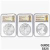 Image 1 : [3]2023-W Silver Eagle NGC MS/PF70