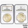 Image 1 : [2]1922 Silver Peace Dollar NGC MS64