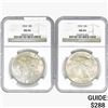 Image 1 : [2]1922 Silver Peace Dollar NGC MS64