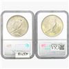 Image 2 : [2]1922 Silver Peace Dollar NGC MS64