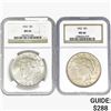 Image 1 : [2]1922 Silver Peace Dollar NGC MS64