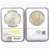 Image 2 : [2]1922 Silver Peace Dollar NGC MS64