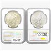 Image 2 : [2]1923 Silver Peace Dollar NGC MS64