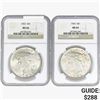 Image 1 : [2]1923 Silver Peace Dollar NGC MS64
