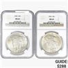 Image 1 : [2]1923 Silver Peace Dollar NGC MS64