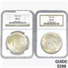 Image 1 : [2]1923 Silver Peace Dollar NGC MS64