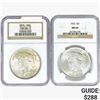 Image 1 : [2]1923 Silver Peace Dollar NGC MS64