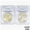 Image 1 : [2]1922 Silver Peace Dollar PCGS MS64