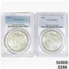 Image 1 : [2]1923 Silver Peace Dollar PCGS MS64