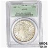 Image 1 : 1881-S Morgan Silver Dollar PCGS MS65