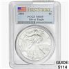 Image 1 : 2001 Silver Eagle PCGS MS69