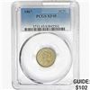 Image 1 : 1867 Nickel Three Cent PCGS XF45