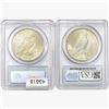 Image 2 : [2]1923 Silver Peace Dollar PCGS MS64