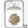 Image 1 : 1957 Franklin Half Dollar NGC MS66