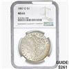 Image 1 : 1887-O Morgan Silver Dollar NGC MS61