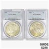 Image 1 : [2]1923 Silver Peace Dollar PCGS MS64