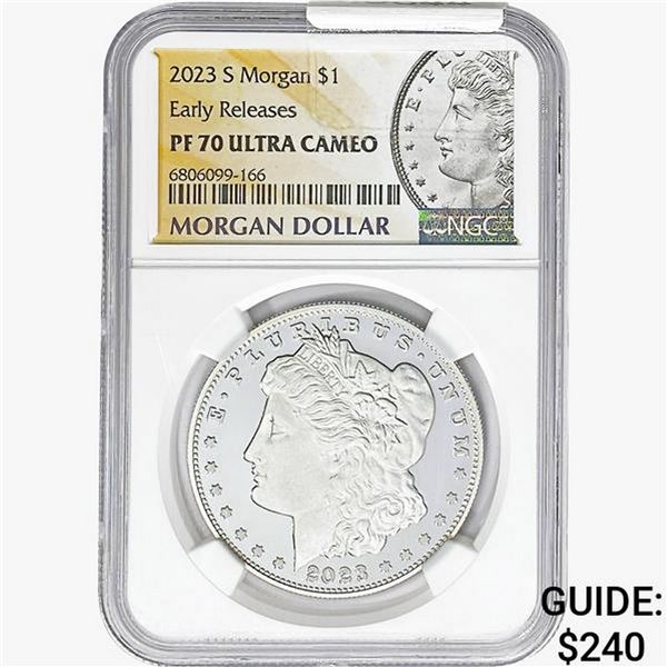 2023-S Morgan Silver Dollar NGC PF70 UC