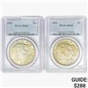Image 1 : [2]1923 Silver Peace Dollar PCGS MS64