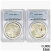 Image 1 : [2]1924 Silver Peace Dollar PCGS MS64