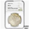 Image 1 : 1887-O Morgan Silver Dollar NGC MS61