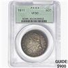 Image 1 : 1811 Capped Bust Half Dollar PCGS VF30