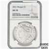 Image 1 : 2021 Morgan Silver Dollar NGC MS70