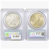 Image 2 : [2]1923 Silver Peace Dollar PCGS MS64