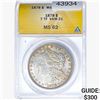 Image 1 : 1878 Morgan Silver Dollar ANACS MS62 VAM-31