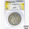 Image 1 : 1878-CC Morgan Silver Dollar ANACS VG8