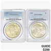 Image 1 : [2]1923 Silver Peace Dollar PCGS MS64
