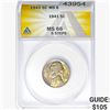 Image 1 : 1941 Jefferson Nickel ANACS MS66 5 Steps
